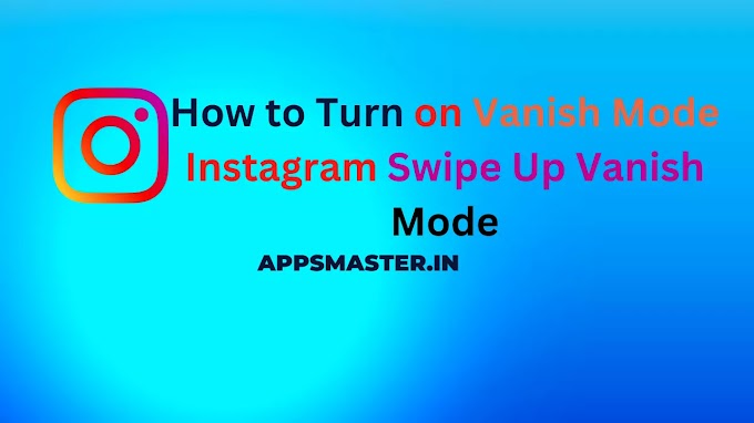 How to Turn on Vanish Mode Instagram | Swipe Up Vanish Mode