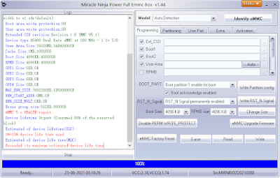 Miracle Ninja Powerful eMMC Tool Free Download