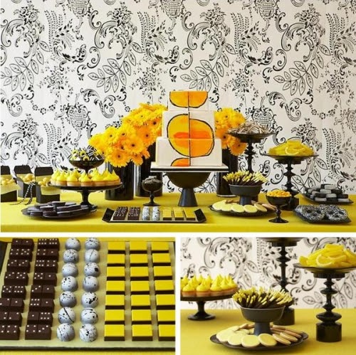 candy buffet wedding