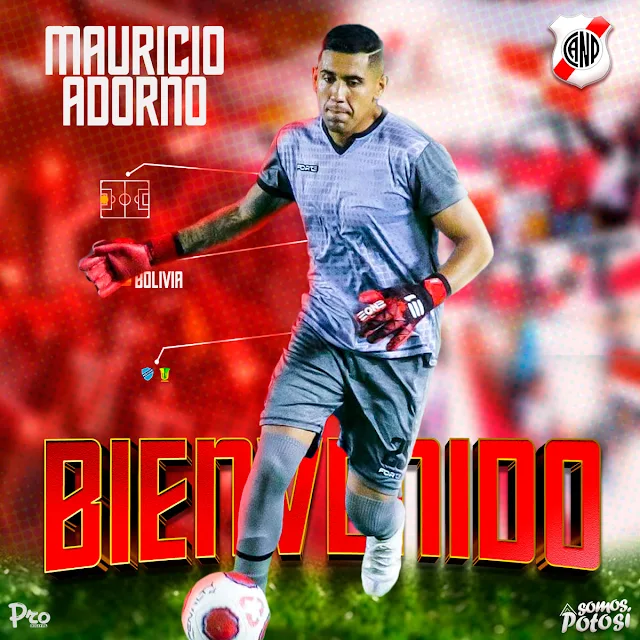 MAURICIO ADORNO es jugador de Nacional