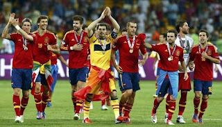 Spanyol menang EURO 2012