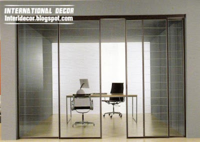 Interior Decor Idea: Modern sliding doors designs wide for office ...