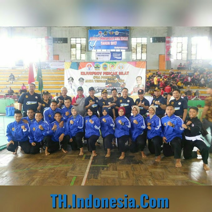 Bupati Pati Bersama Dandim Dan Forkompinda Membuka Kejuaraan Pencaksilat Tingkat Jawa Tengah 