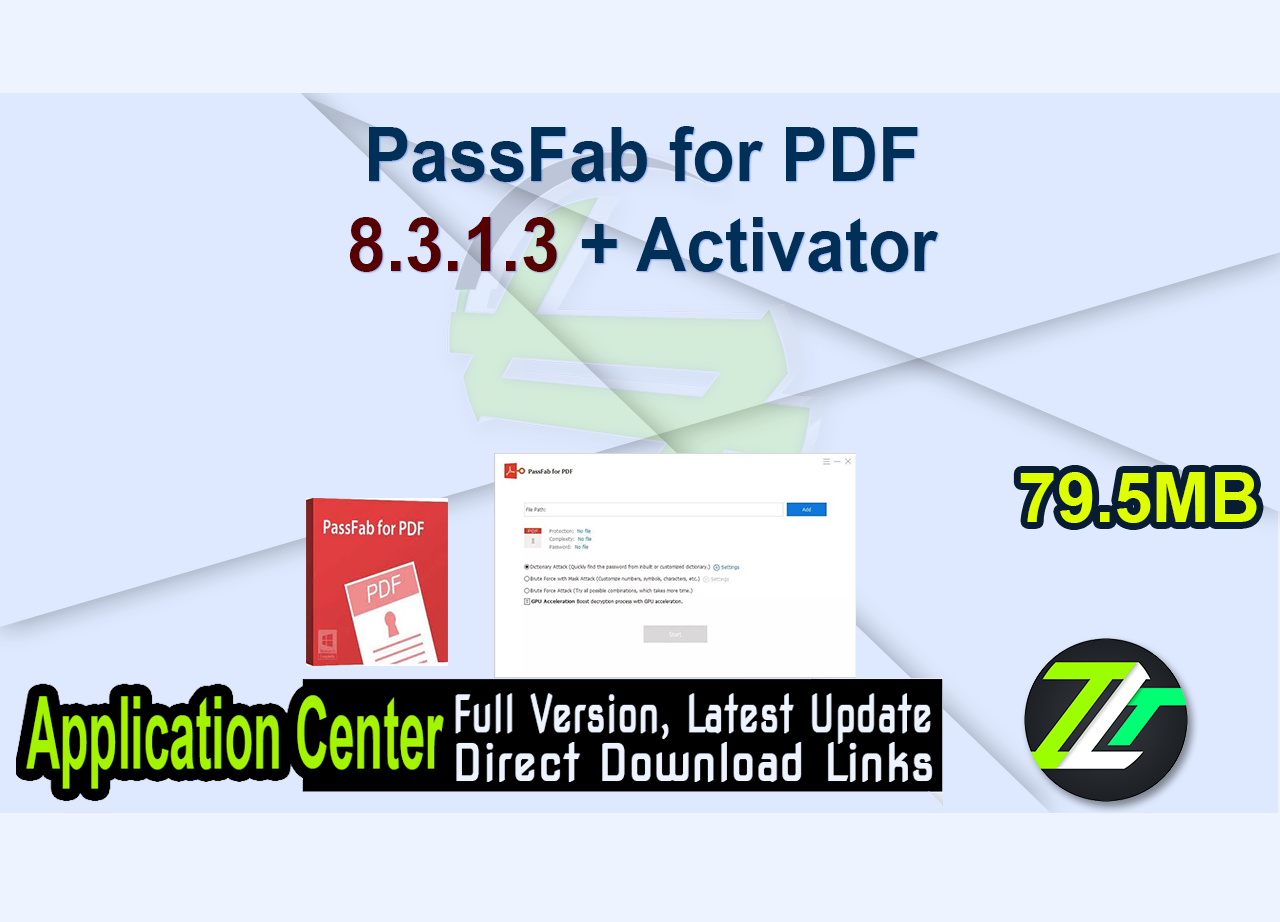 PassFab for PDF 8.3.1.3 + Activator