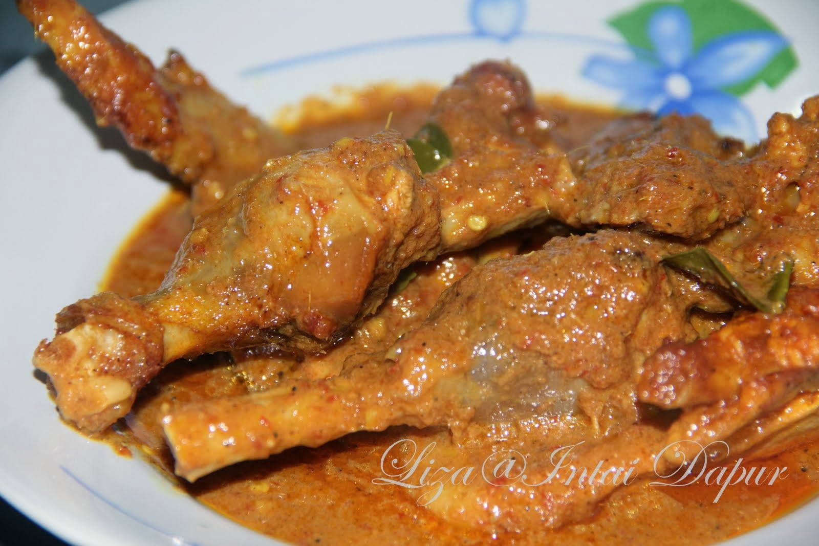 INTAI DAPUR: Rendang Ayam Pencen