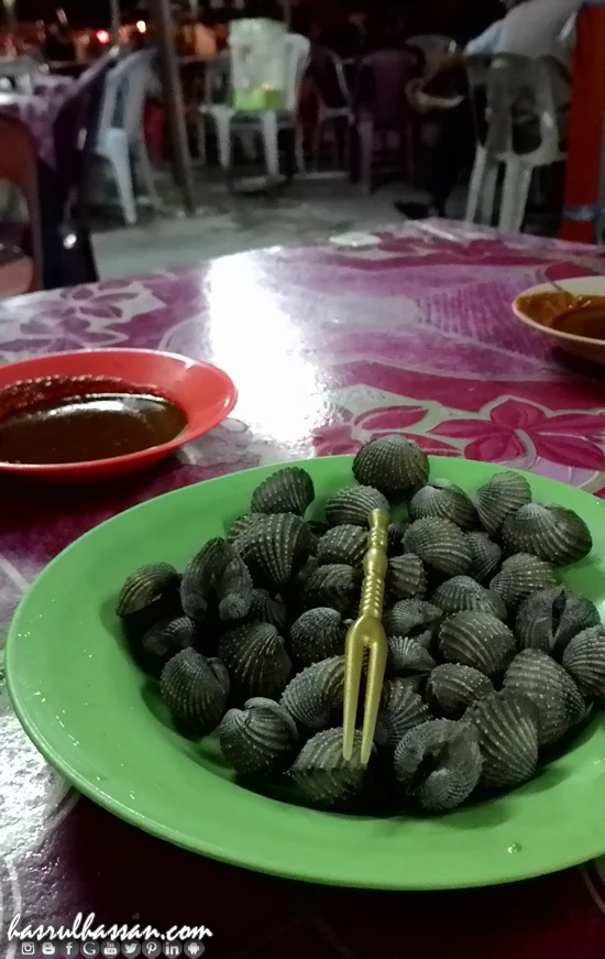 Kerang Rebus Pak Mat Parit Buntar Memang Lejen