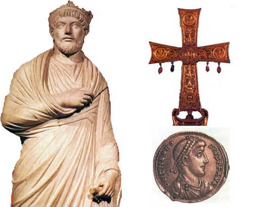 Ο Χριστιανισμός γίνεται επίσημη θρησκεία - Η ρωμαϊκή αυτοκρατορία μεταμορφώνεται  - από το «https://idaskalos.blogspot.gr»