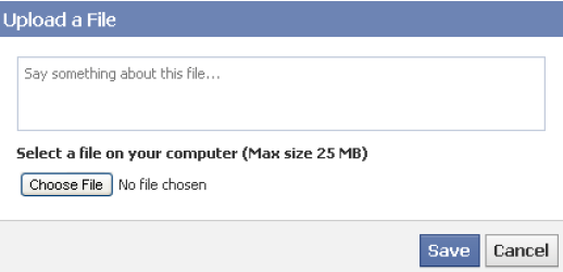 Cara Upload File Ke Facebook 2