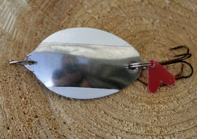 Making a fishing lure spoon 