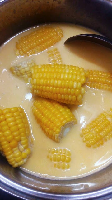 Makan Minum Best: RESEPI JAGUNG SUSU CHEESE VIRAL 