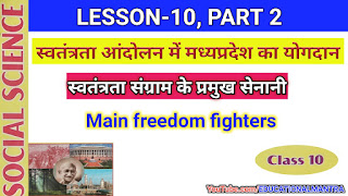 Contribution of Madhya Pradesh in the Freedom Struggle