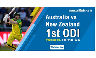 Who will win Today International 1st match AUS vs NZ ODI 2020?