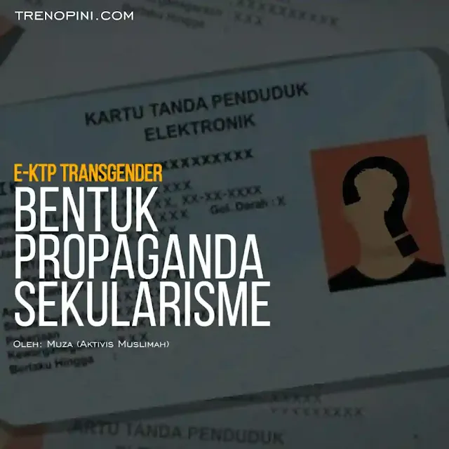Kemendagri akan membuat e-KTP untuk transgender. Rencana itu disampaikan lewat rapat virtual Direktorat Jenderal Kependudukan dan Pencatatan Sipil (Ditjen Dukcapil) Kemendagri dengan Perkumpulan Suara Kita. Lantaran Kawan-kawan transgender ini masih kerap menemui hambatan ketika mengurus layanan publik, terutama terkait administrasi kependudukan. Mungkin karena miskin d