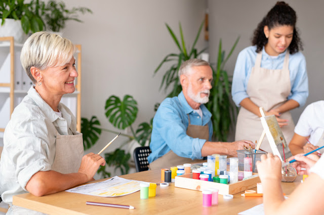 Manualidades para adultos mayores con Alzheimer