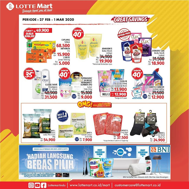 #LotteMart - #Katalog Promo Koran Periode 27 Feb - 01 Mar 2020