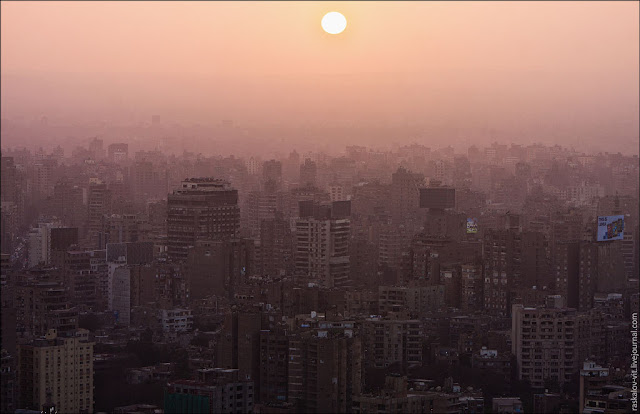 Fotografias desde la cima de la pirámide