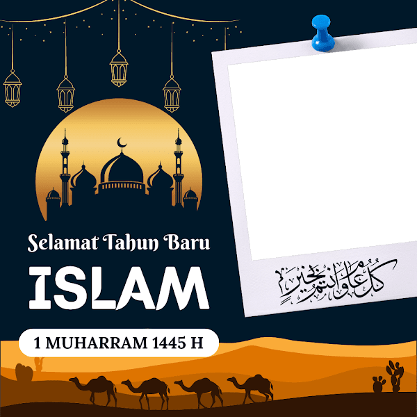Link Twibbonize Tahun Baru Islam Hijriyah 1 Muharam 1446 - 7 Juli 2024 id: twibbonmaulidnabi1444