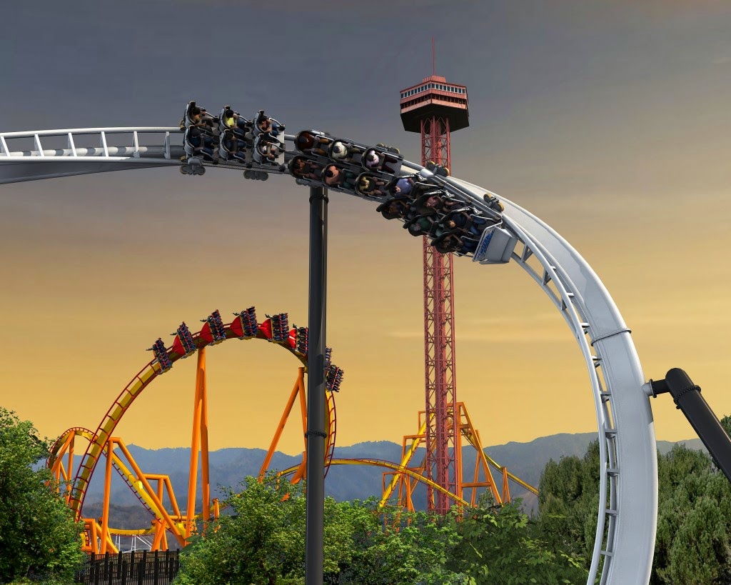 10 Amazing & Scariest Rollercoasters in the World | Full Throttle, Six Flags Magic Mountain, California, USA