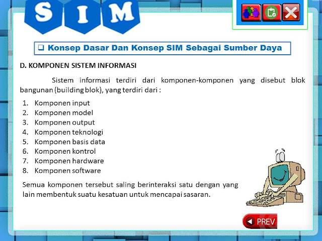 Komponen sistem informasi