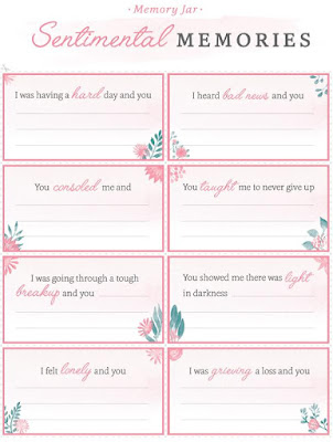 Mother’s Day Memory Jar (with Personal Creations), free printables