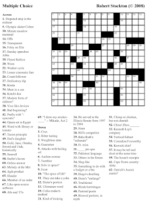 Printable Crossword Puzzles For Christmas 1