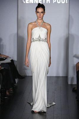 Kenneth Pool, designer wedding dress