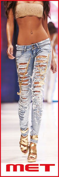 or the MET jeans with golden chains i love