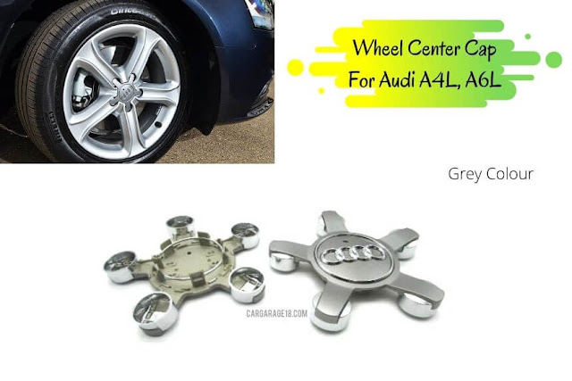 Grey Wheel Center Cap For Audi A4L A6L