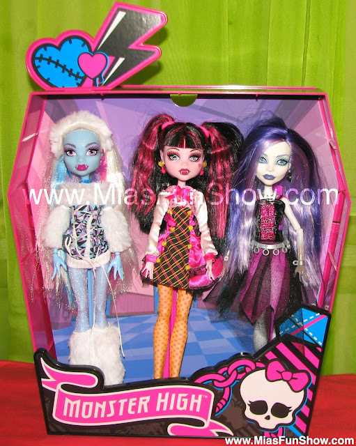 Here are my 3 favorite Monster High Dolls On Display Abbey Bominable
