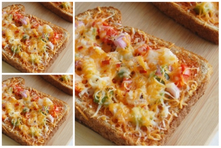 Resep Pizza dari Roti Tawar Praktis dan Enak - Area Halal