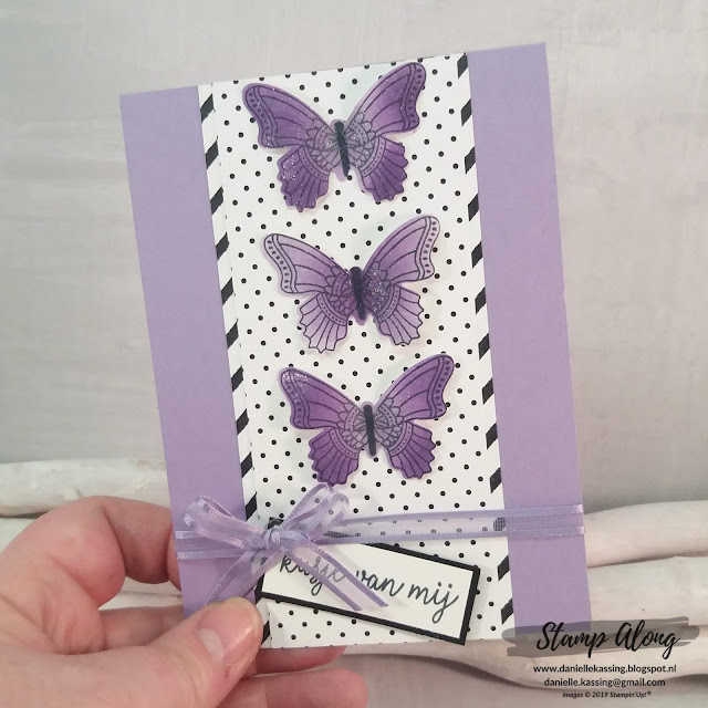 Stampin' Up! Vlinderdans en Botanical Butterfly DSP