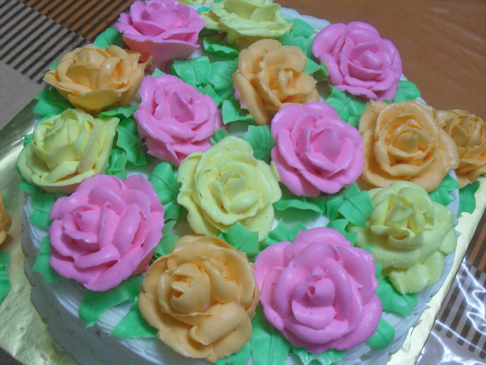 Sueda: step by step kek span coklat dan buttercream