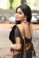 Poorna in Cute Backless Choli Saree Stunning Beauty at Avantika Movie platinum Disc Function ~  Exclusive 041.JPG