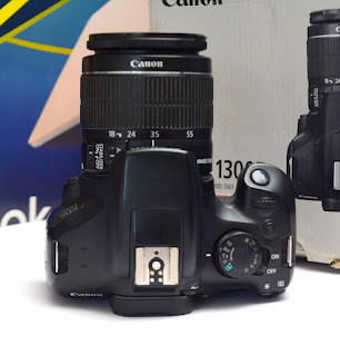 Jual Kamera Canon 1300D Lensa Kit Built-in Wi-Fi Fullset