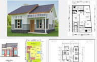Ide 35 Denah Pondasi Rumah 3 Kamar Tidur Gambar Minimalis