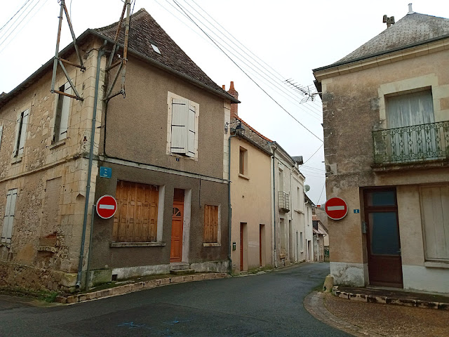 Former grocery store, Indre et Loire, France. Photo by Loire Valley Time Travel.