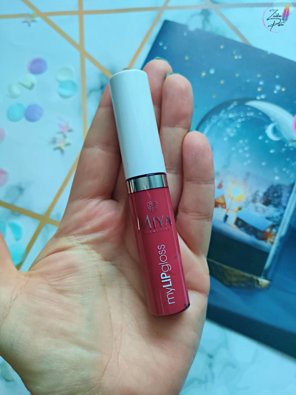 MIYA COSMETICS MYLIPGLOSS naturalny błyszczyk nawilżający z olejkami, woskami i witaminami