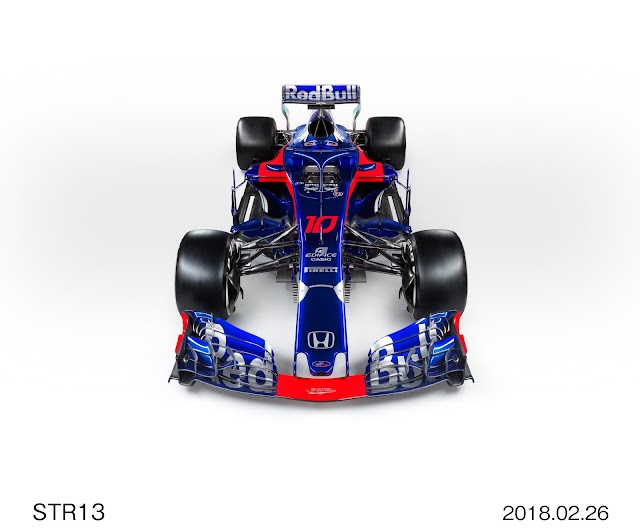 FÓRMULA 1: Red Bull Toro Rosso Honda revela o STR13