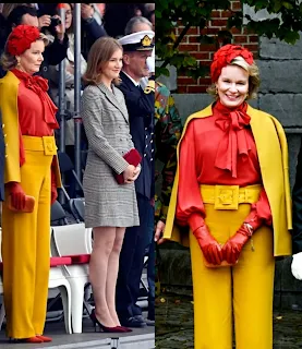 Queen Mathilde of Belgium fashion