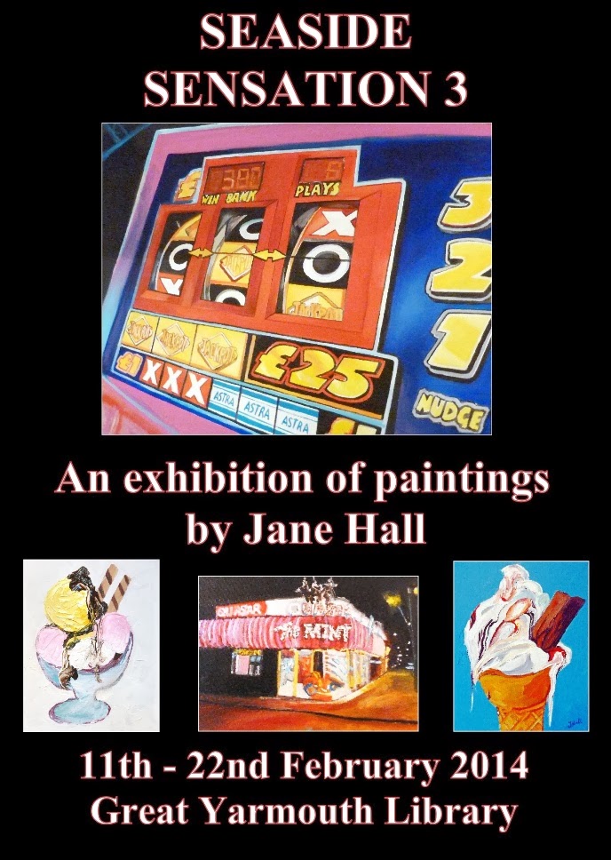 Artist Jane Hall's Ice Cream Paintings On Show