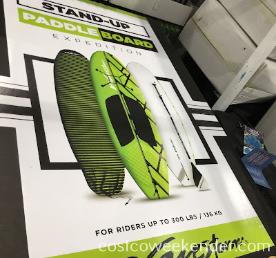 Hit the open water with the Wavestorm Expedition Stand-Up PaddleBoard