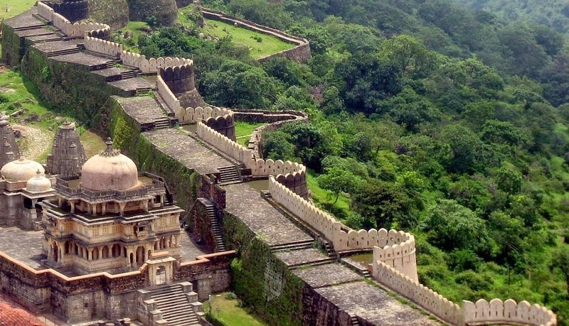 The Great Wall Of Kumbhalgarh Fort Amusing Planet