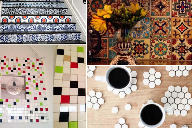 Many-Faced Ceramics: 12 Ways To Use The Tile In The Decor