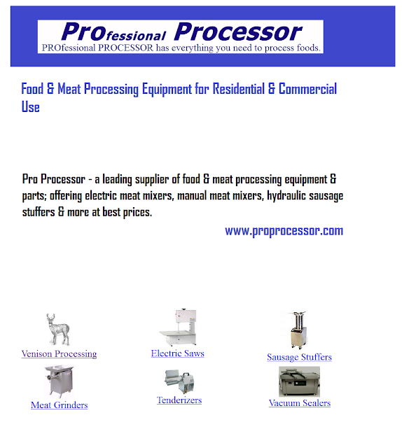 meat processing equipment