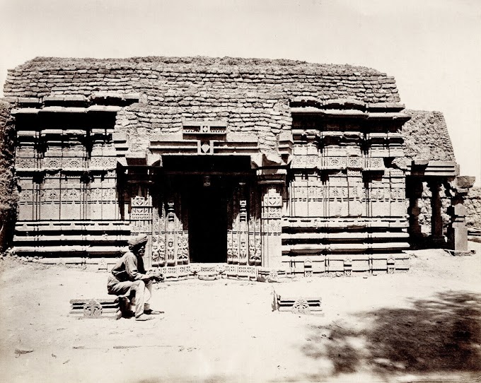 Shri Digambar Jain Pavali (Antariksha Parshwanath) Mandir (Jain Temple), Shirpur, Washim, Maharashtra, India | Rare & Old Vintage Photos (1871)