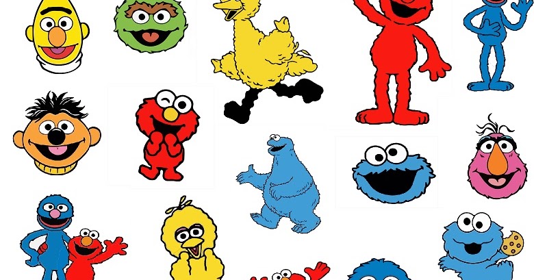 Download digitalfil: Sesame Street svg,cut files,silhouette clipart ...
