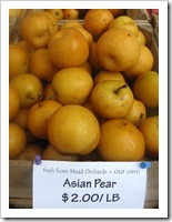 asian pear