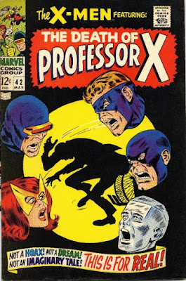 X-Men #42, the death of Professor X