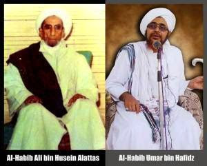 Al-Habib Ali bin Husein Alattas dan Al-Habib Umar bin Hafidz