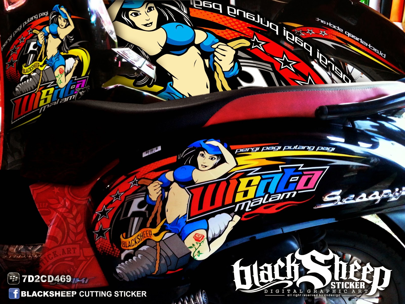 84 Stiker Scoopy Thailook Kumpulan Modifikasi Motor Scoopy Terbaru